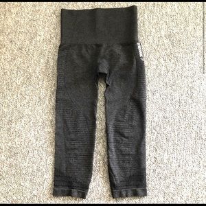 Gymshark dry high waist seamless cropped size M